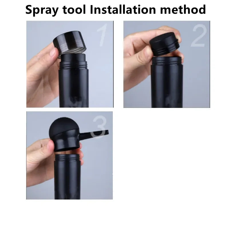 Spray de fibra polvo de crecimiento instantáneo