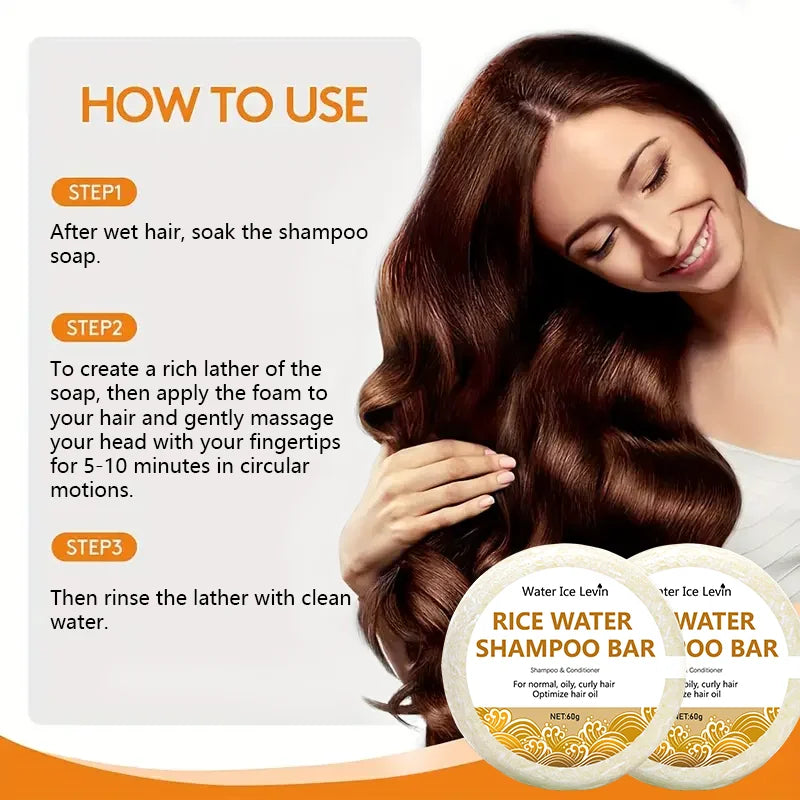Champú orgánico antipérdida para el crecimiento del cabello