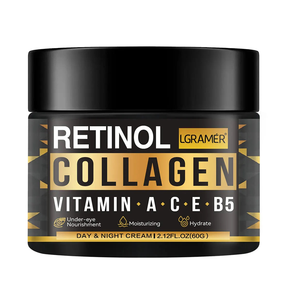 Crema Facial de colágeno y Retinol para hombres
