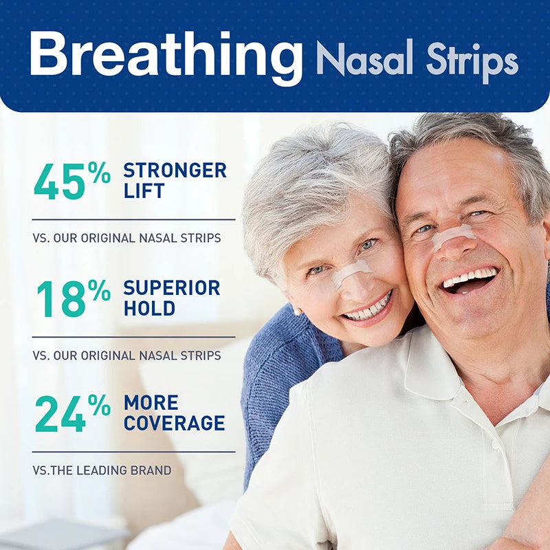 Anti-Snoring Nasal Strips — Breathe Freely, Sleep Deeply