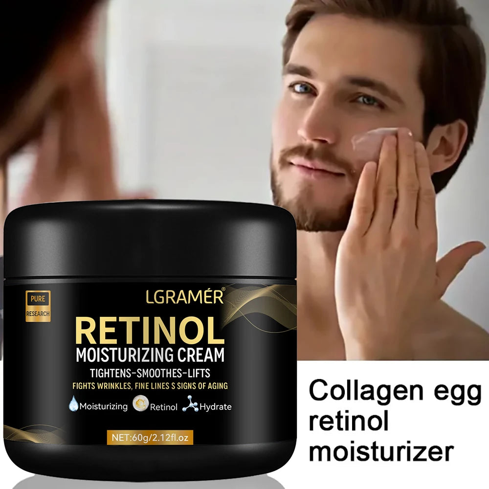 Retinol face moisturizer for men