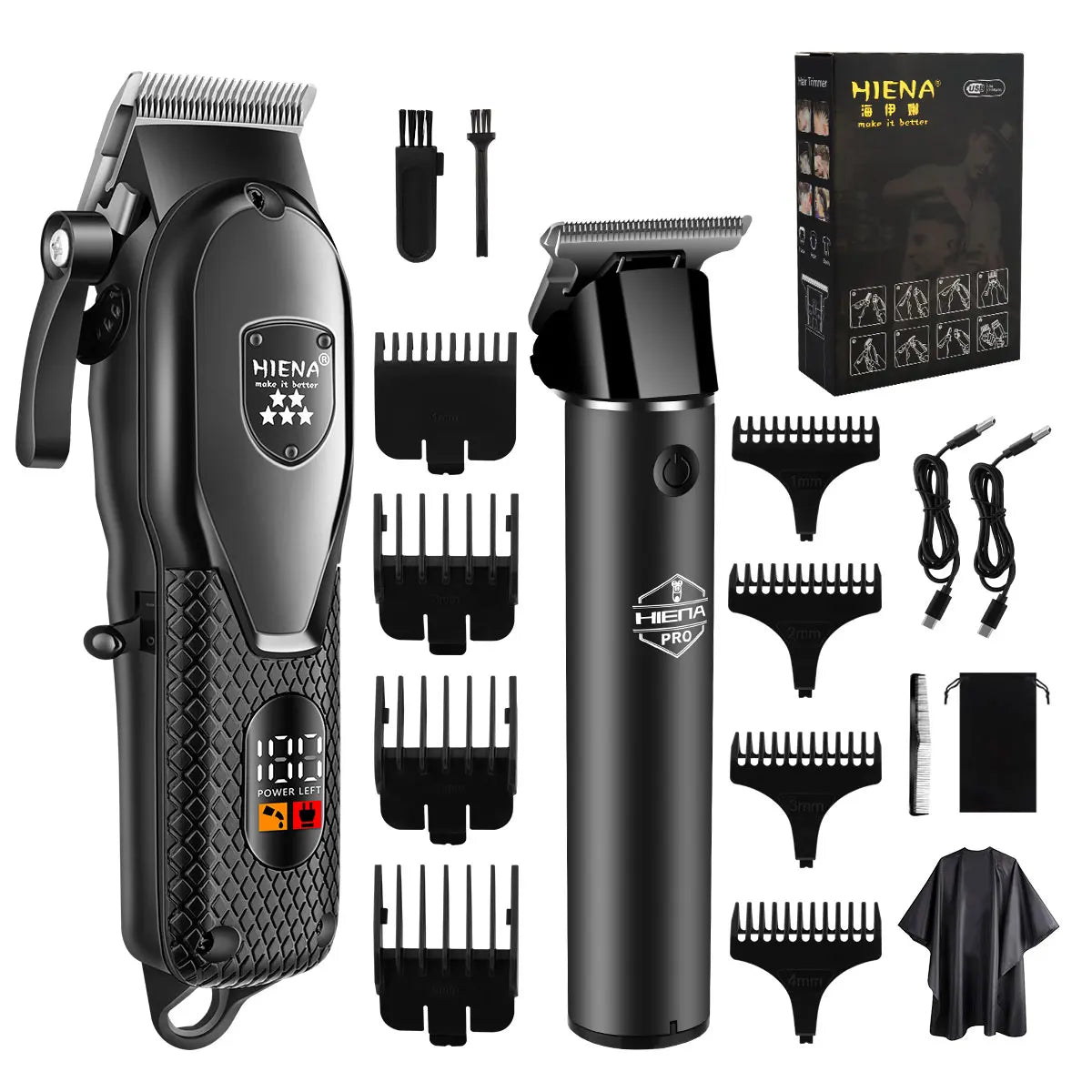 Hiena Pro Hair Clipper Kit