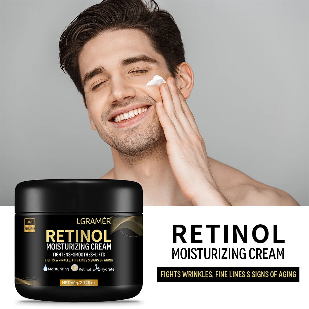Retinol face moisturizer for men