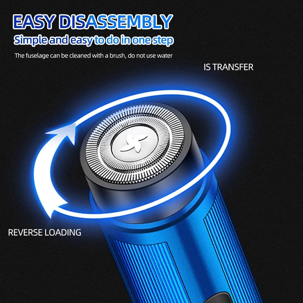 Rechargeable Mini Electric Shaver