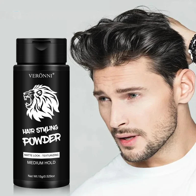 Polvo voluminizador para el cabello para hombres y mujeres