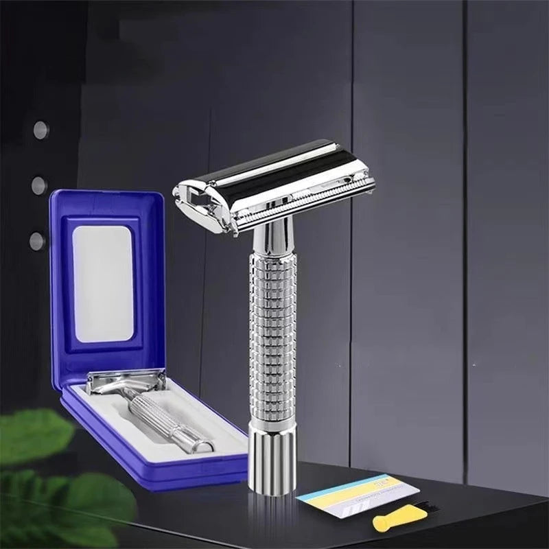 Men's razor with blade