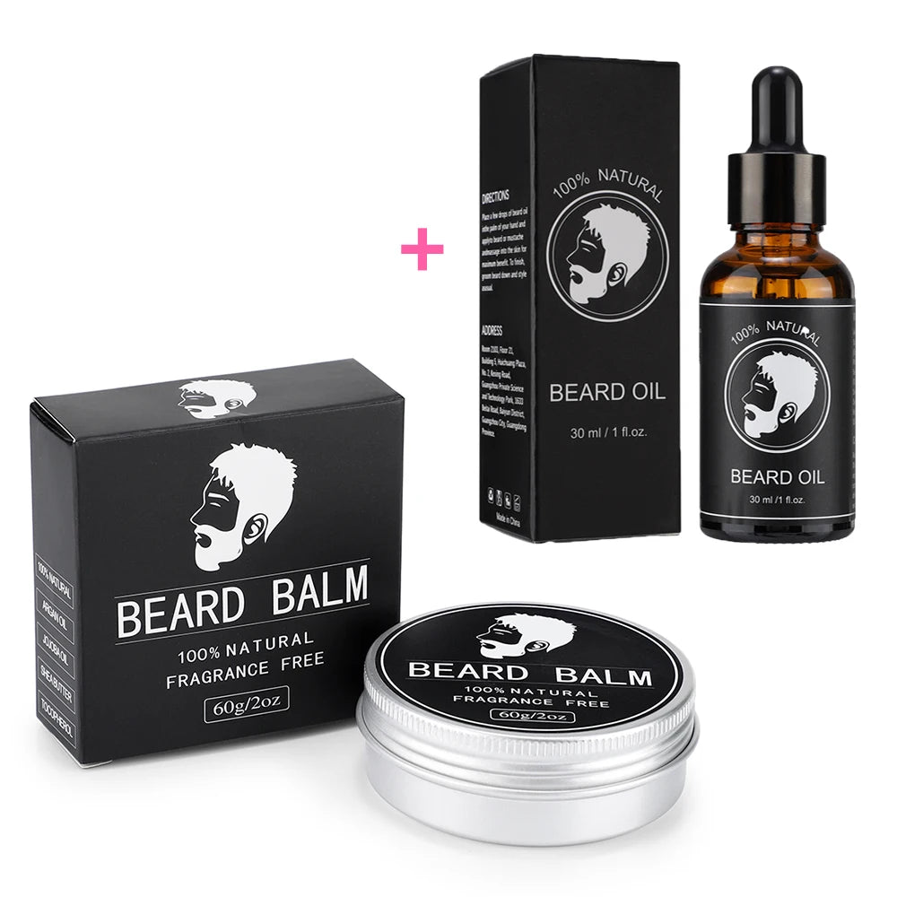 Kit de crecimiento de barba Natural para hombres
