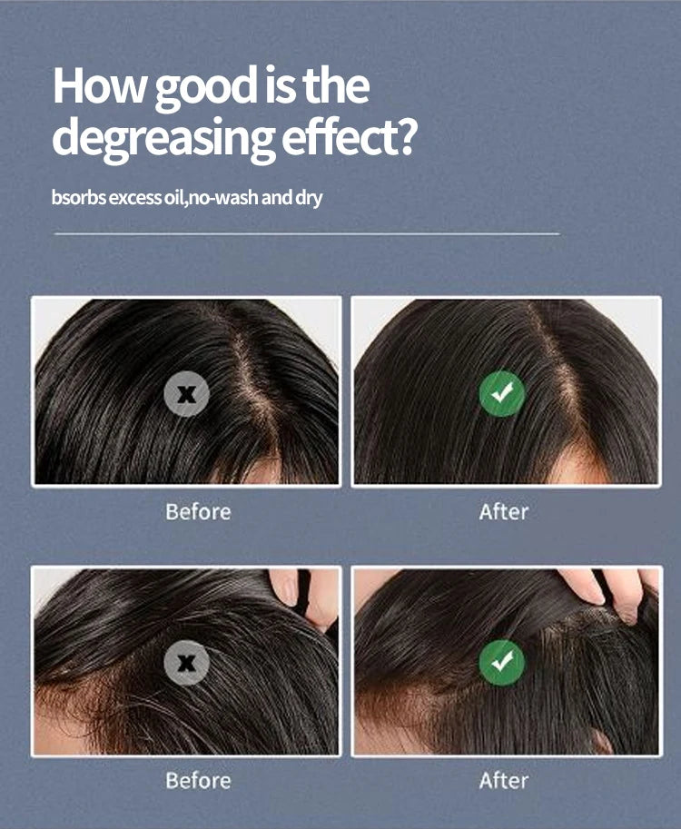 Polvo voluminizador para el cabello para hombres y mujeres