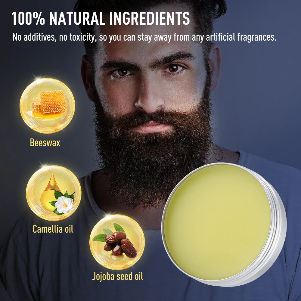 Kit de crecimiento de barba Natural para hombres