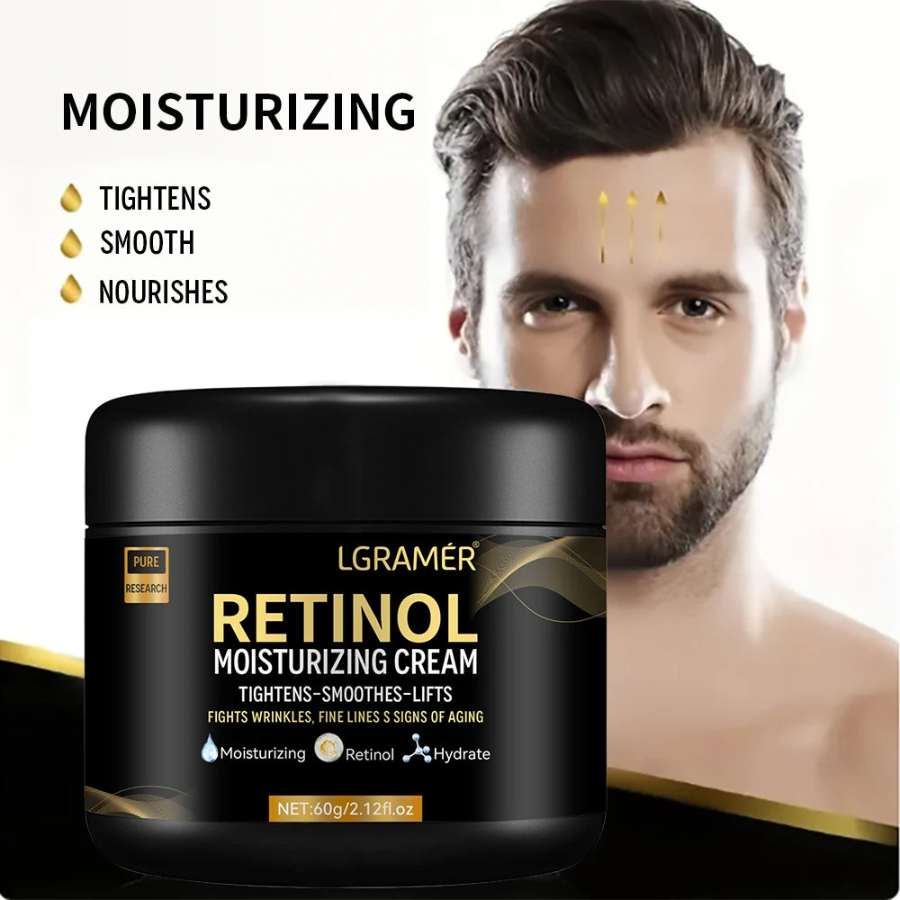 Retinol face moisturizer for men