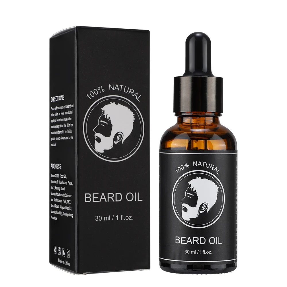 Kit de crecimiento de barba Natural para hombres